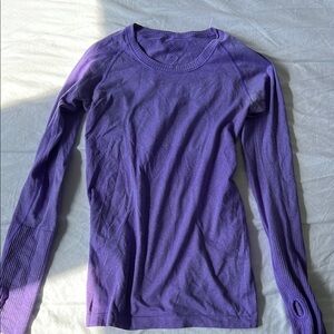 Lululemon Purple Swiftly Tech Long-Sleeve Shirt 2.0
Waist Length